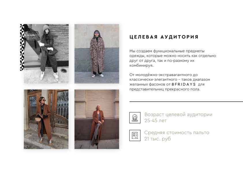 Презентация 8Fridays. ЦА