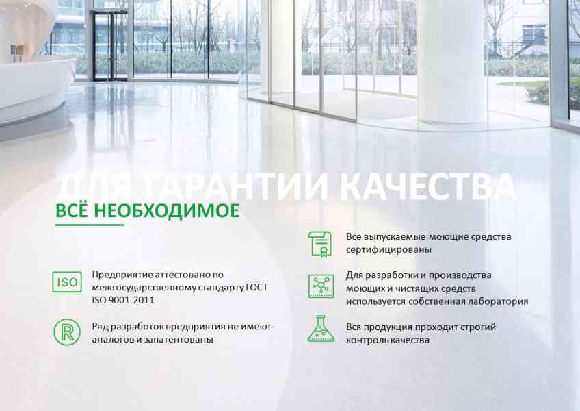 Презентация для производителя чистящих средств в Powerpoint от LESL.RU